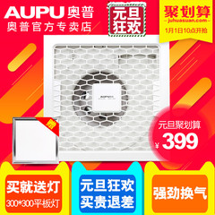 奥普通风扇 BP16-22D厨房卫生间排风扇换气扇吸顶式 纯平超薄静音