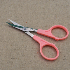 弯头线剪 缝纫刺绣手工针线工具 翘头小剪刀4.5寸