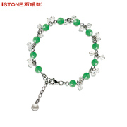 Stone charm provides aventurine quartz bracelet women jewelry holiday gifts