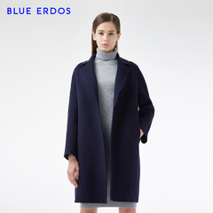 BLUE ERDOS秋冬羊毛女修身大衣B266K2015