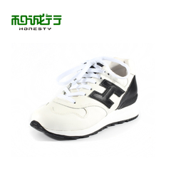 And grey sheep fall 2015 women's black and white sneakers casual shoes Gump shoes running shoes 0130035