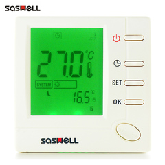 SASWELL森威尔周编程电采暖温控器水暖壁挂炉温控器--性能稳定