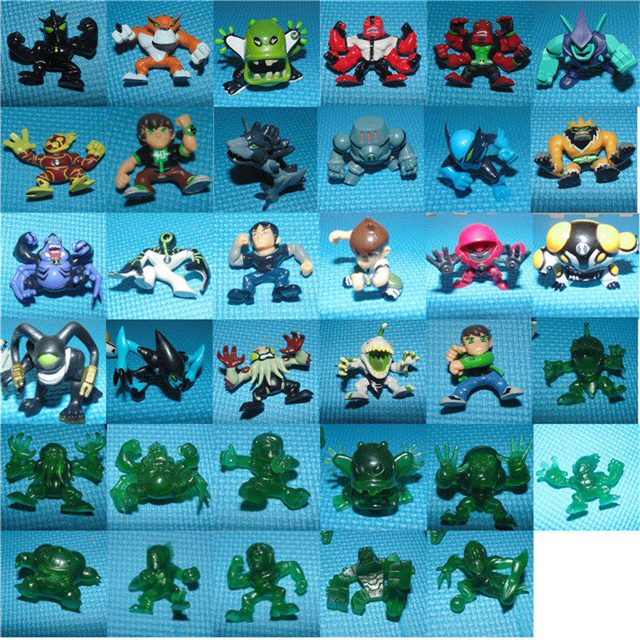ben10公仔摆件少年骇客 超能兽公仔模型摆件多款没有包装