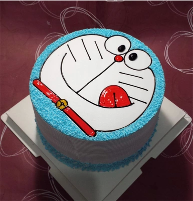 一折儿童蛋糕机器_南京甜甜屋 哆啦a梦机器猫 动物奶油儿童生日蛋糕