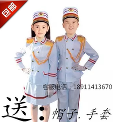 鼓号服中小学生幼儿升旗手服装少先队仪仗队服装鼓手管乐队服特价