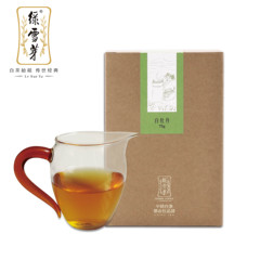 绿雪芽 茶叶 福鼎白茶 白牡丹 牛皮纸盒简装实惠装 75g