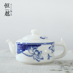 恒越 陶瓷茶壶过滤 红茶 功夫茶具套装 泡茶器 家用单壶 迎福壶