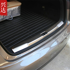 2012-15款新奥迪A6L专用不锈钢后备箱踏板 AUDI A6L内置后护板