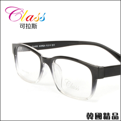 韩国可拉斯超轻TR90男女款大框豹纹时尚眼镜架近视镜框潮人镜9103