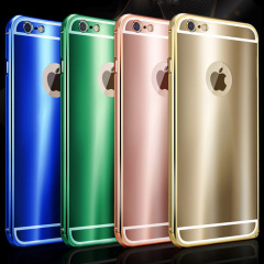 苹果iphone6s手机壳4.7奢华6plus保护套5.5金属超薄防摔韩国炫彩