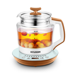 韩国现代养生壶全自动玻璃多功能电热烧水壶煎药养身花茶煮茶器