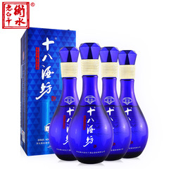 衡水老白干 十八酒坊40度新蓝钻400ml*4瓶 箱装