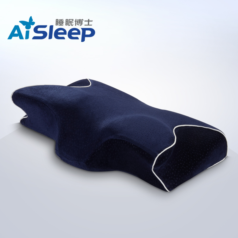 AiSleep睡眠博士颈椎保健护颈枕头 颈椎枕头 护颈记忆棉枕头产品展示图4