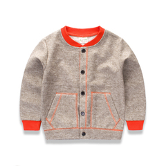 男童外套秋冬装新款韩国儿童棒球服宝宝加绒夹克衫加厚上衣棉服潮