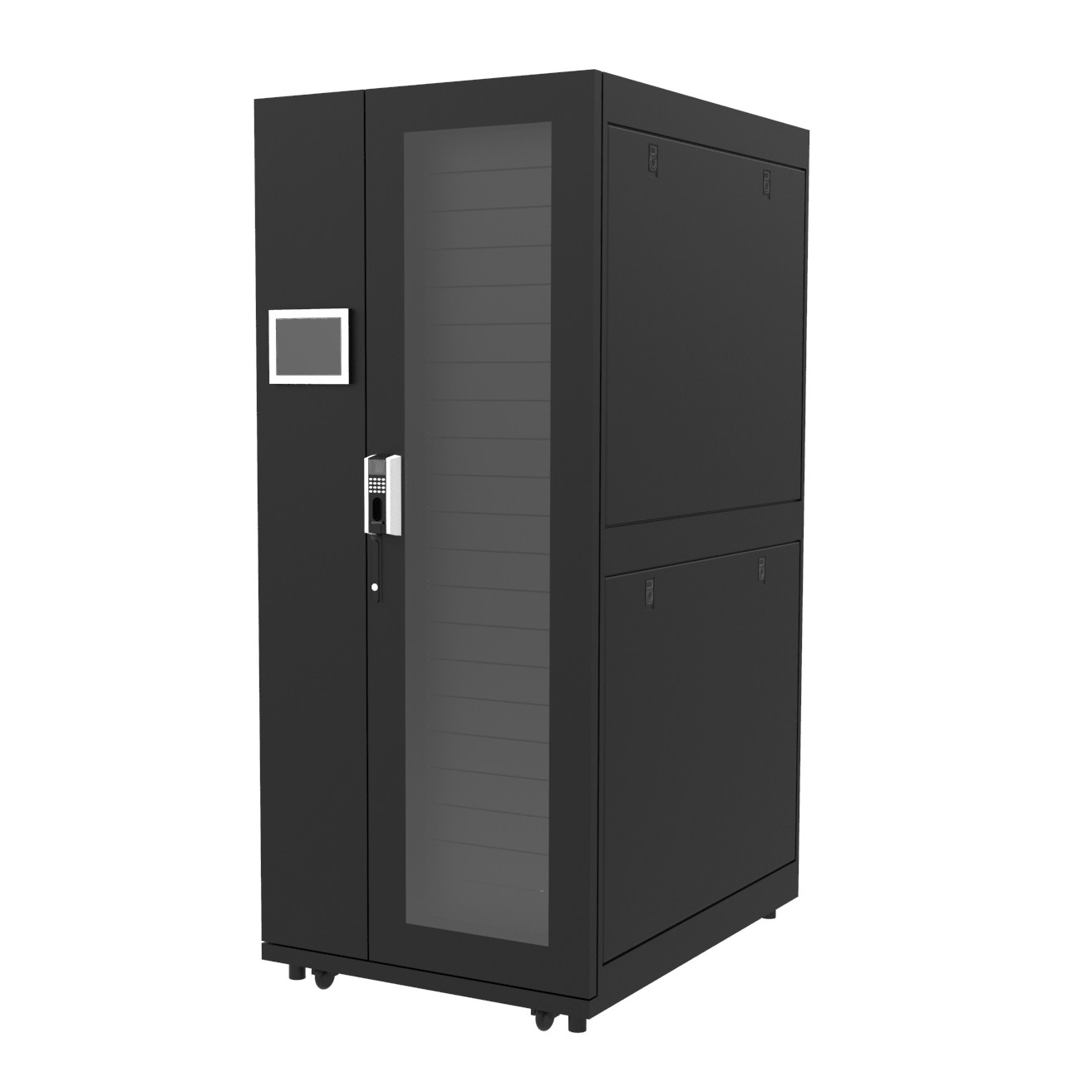 雷迪司数据中心一体化机柜带门禁配电ups精密空调环控无室外机