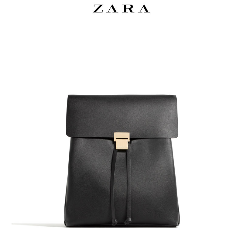 ZARA TRF 女包 金属扣背包 18803104040