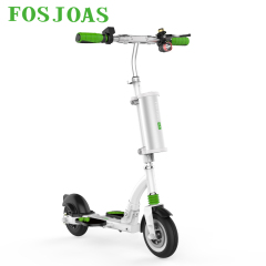 fosjoas电动折叠滑板车 成人迷你踏板车 便携锂电池 代驾代步车