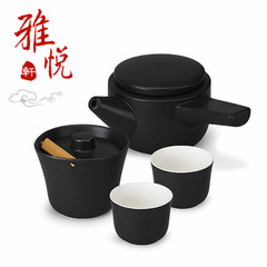 雅悦轩潮禅茶盅 欧式简约创意陶瓷整套茶具 随手茶壶茶杯特价套装