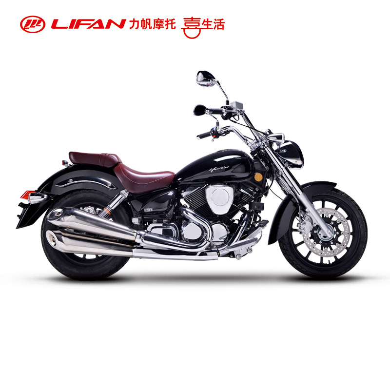 【新品上市】力帆摩托v16复古巡航电喷双缸250cc太子摩托车整车