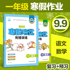 小学生一年级寒假作业本1年级 语文/数学复习题应用题 寒假培优 衔接训练 上册要点复习 寒假拓展培优 下册新课预习