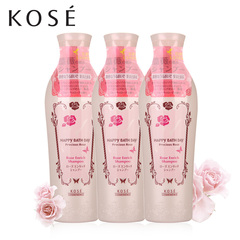 kose/高丝 快乐沐浴天蔷薇甜心洗发乳300ml*3套装