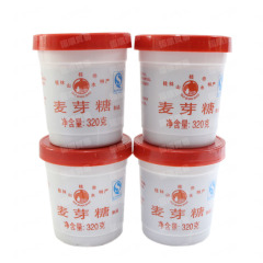 桂山水牌麦芽糖制品320g×4碗饴糖糖稀广西桂林特产小吃麦牙糖