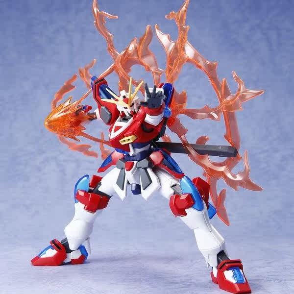 万代正版1/144高达 hgbf神木爆热神木燃烧燃焰高达拼好成品玩具