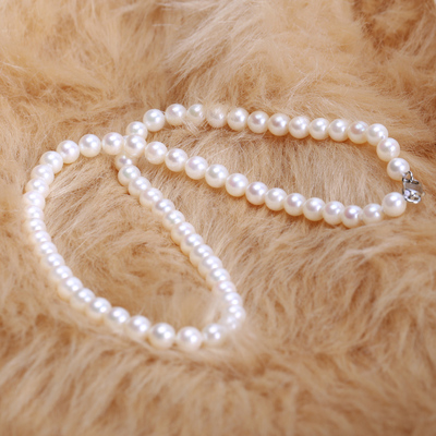 6mm 天然海珍珠项链