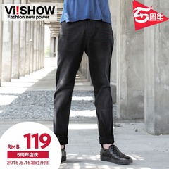 Viishow men's autumn 2015 spring tide men American men slim fit men's jeans men's long pants pants