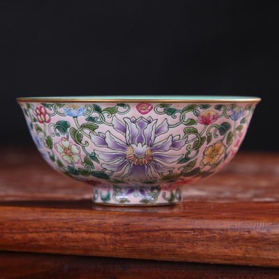 乾隆珐琅彩小碗