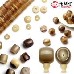 Horn three-way head beads bead barrel beads bead spacer dingzhu waist hand prayer beads Accessories Accessories Accessories