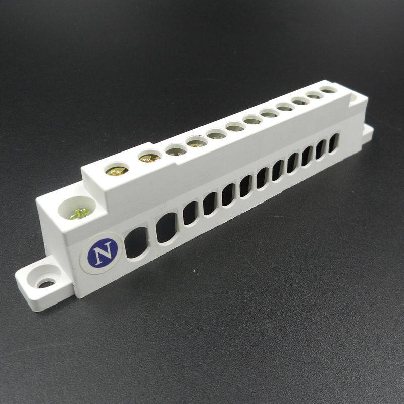 xp0001a-12孔零线端子接线端子排tcl型大电流接线排配电箱接零排-龙池