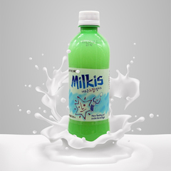 韩国进口 乐天lotte MILKIS 妙之吻 乳味碳酸饮料 500ml