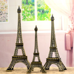 宏图好运世界建筑模型巴黎埃菲尔铁塔大本钟生日礼物摆件客厅装饰