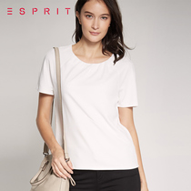 【包邮】新品ESPRIT女士时尚百搭短袖T恤-095EE1K031吊牌价399