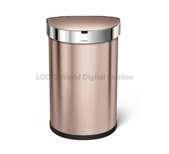 美国订货 Semi系列家用厨房不锈钢垃圾桶感应式大容量垃圾桶现代