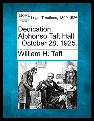 【预售】Dedication, Alphonso Taft Hall: Octobe在类目 书籍/杂志/报纸, 进口原版书(含港台), 法律类原版书中 - 来自Buy2taobao.com提供专业的淘宝代购服务