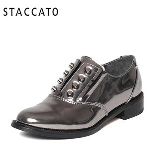 6pm的coach是專櫃貨嗎 STACCATO 思加圖秋季專櫃同款學院風女單鞋P9RA6CM6 coach