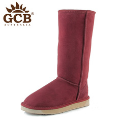 GCB秋冬新品经典高筒靴澳洲羊皮毛一体雪地靴保暖女靴 GC9110