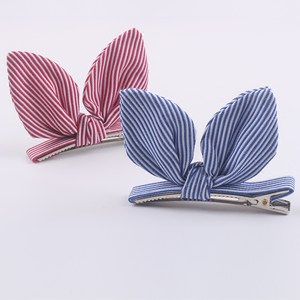 手工布艺发饰原创边夹图片