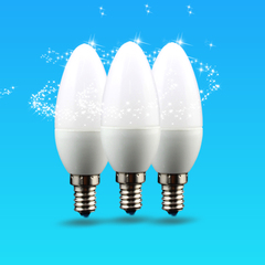 led灯泡E14小螺口蜡烛泡3.5W5W尖泡拉尾泡光源不可调光