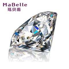 MaBelle/玛贝尔1克拉裸钻美国Leo Diamond钻石戒指吊坠罕有孤品