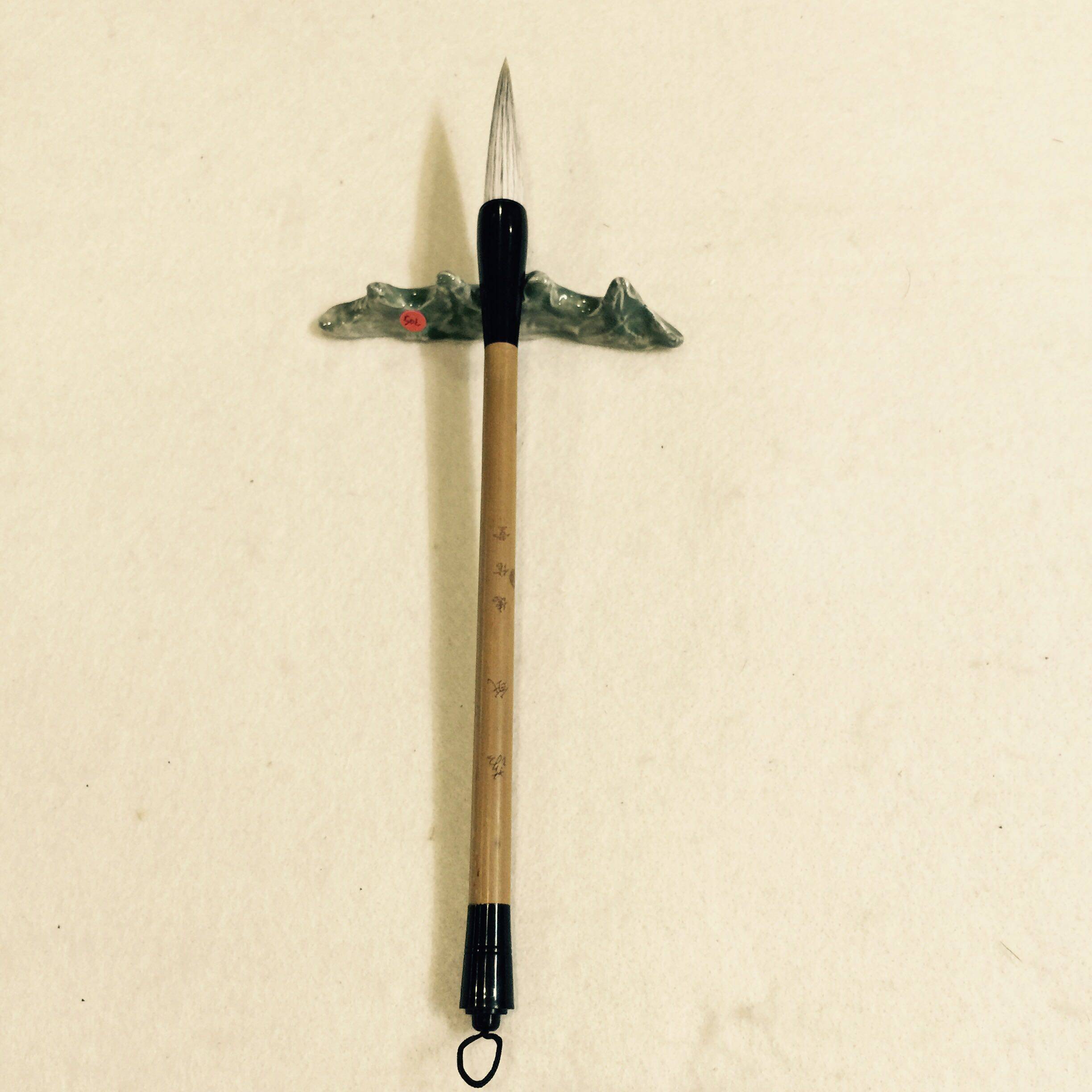 德信堂新款水彩笔极细软笔兼毫笔落纸毛笔山水人物花鸟草书篆书