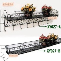 美丽甜缘加固铁艺花架多层壁挂花盆架多肉植物架置物架窗台盆栽架