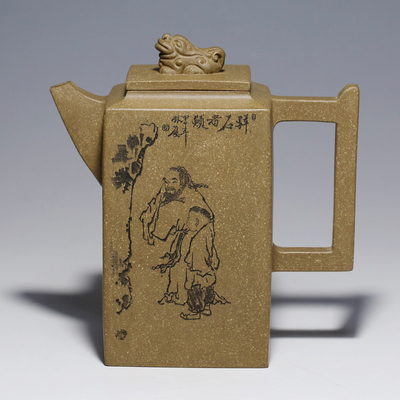 全手工一等奖获得者 潜力青年陶艺家 蒋敏杰 四方瑞兽