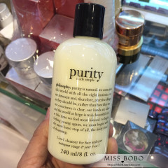 Philosophy自然哲理哲学 三合一purity一步到位洗面奶 洁面240ml