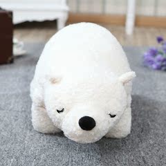 白熊公仔抱枕毛绒玩具布娃娃玩偶北极熊儿童节生日礼物女生