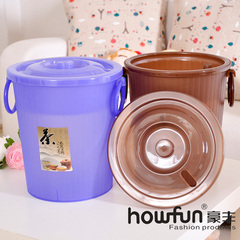 豪丰精选 茶渣桶 创意喝茶神器 垃圾桶茶具专用双层带盖收纳桶