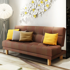 力达 沙发布艺沙发床简约现代小户型沙发客厅家具三人沙发可折叠