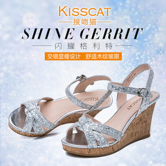 KISS CAT/Kiss cat 2015 summer styles with ultra high heel platform open toe women's sandals